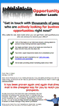 Mobile Screenshot of opportunity-seeker-leads.com